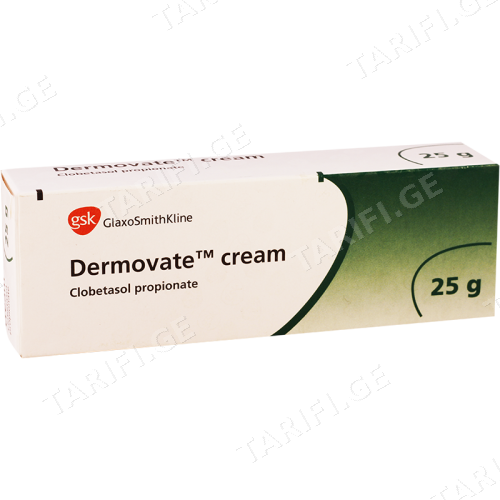 დერმოვეიტი კრემი 0.05% 25გრ ტუბი #1