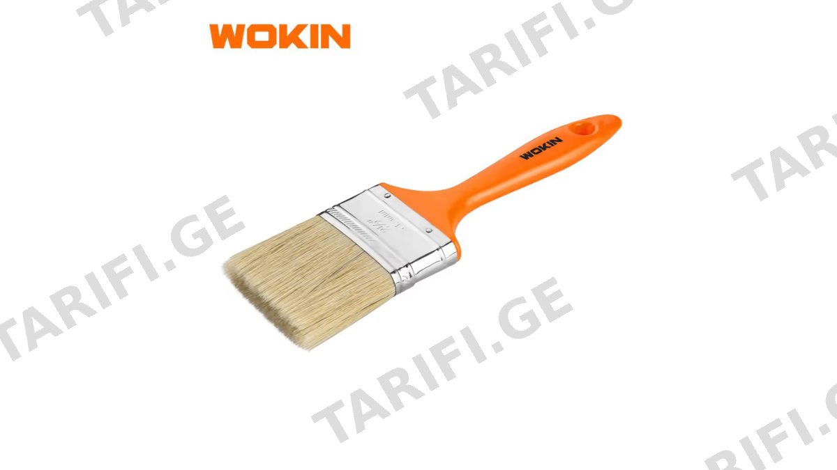 სამღებრო ფუნჯი Wokin 350625, 2.5″, Paint Brush, Orange