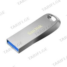 SanDisk Ultra Luxe 256GB USB 3.1 SDCZ74-256G-G46 Silver ფლეშ მეხსიერება