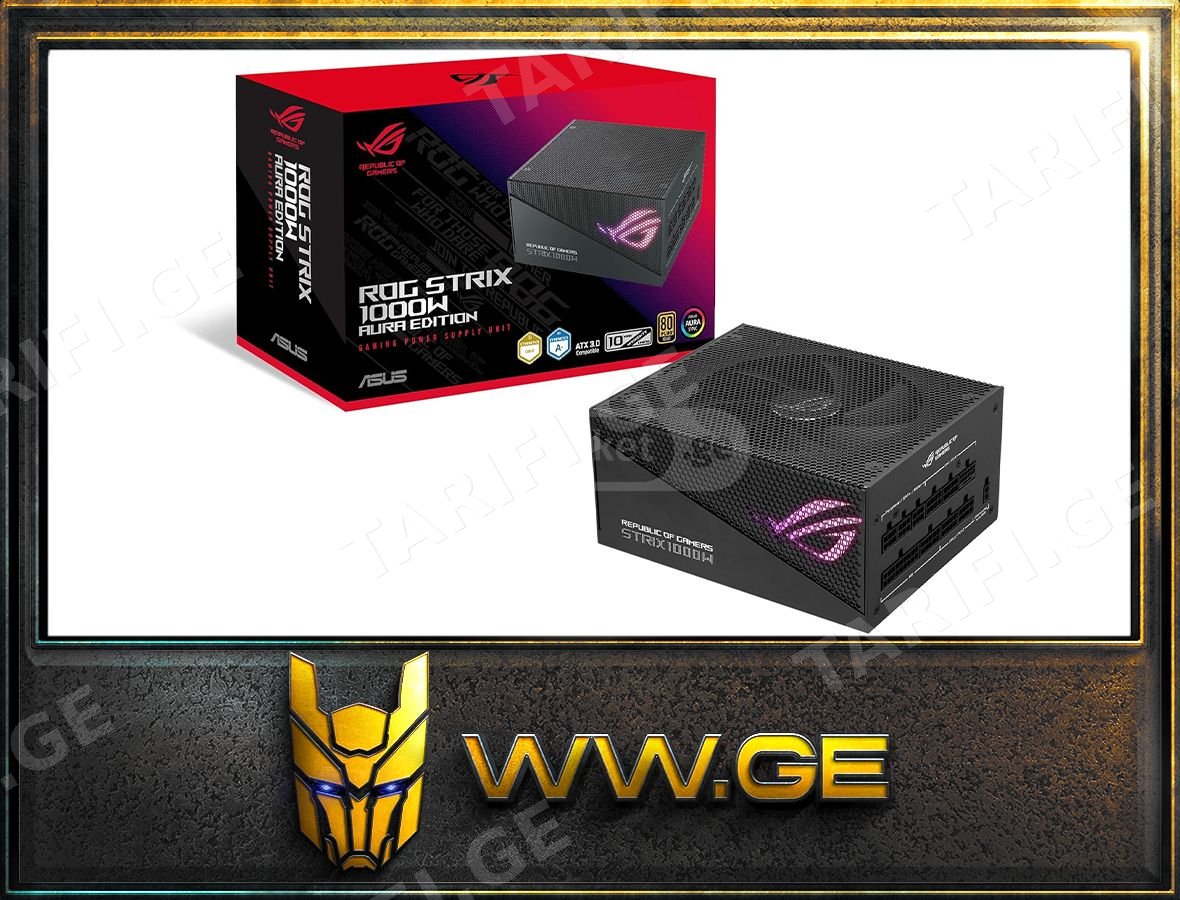 ✅ASUS ROG Strix 1000W Gold Aura Edition - 1000 Watt 80 + ✅80