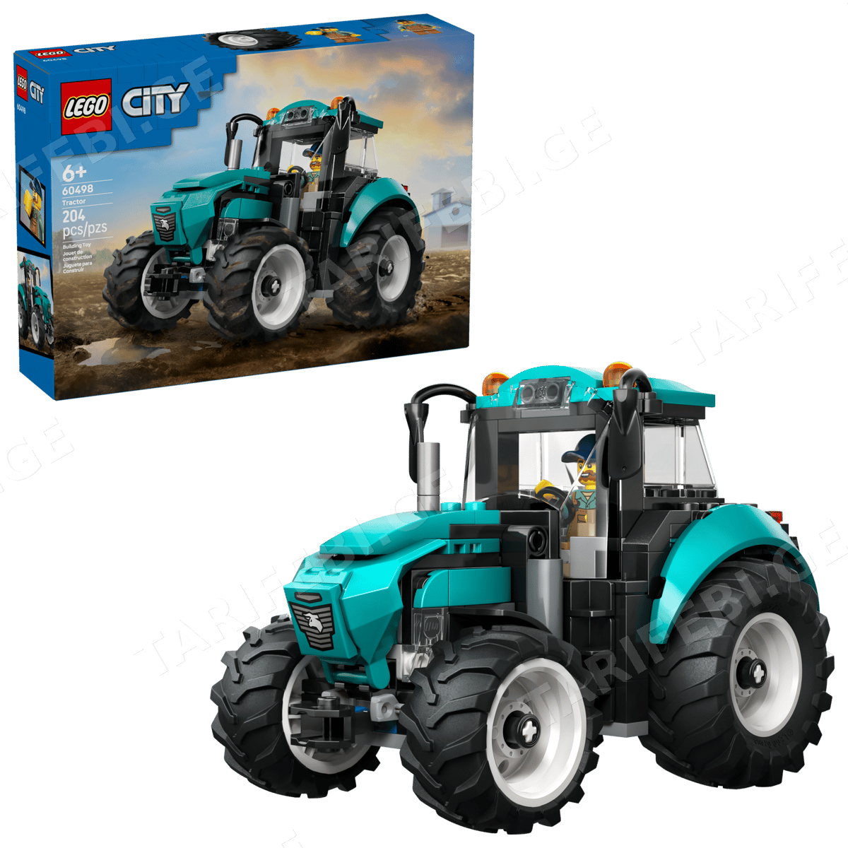 ასაწყობი კონსტრუქცია LEGO TRACTOR 60498 | CITY