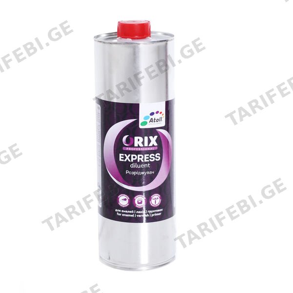 0.75ლ სინთეთიკური გამხსნელი ORIX