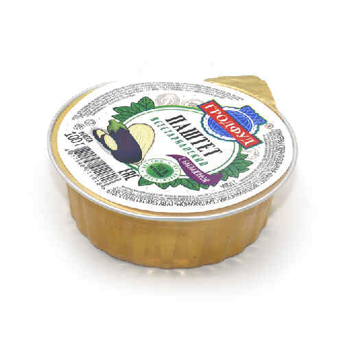 Pate with vegetarian eggplant /grodfood/ 100g