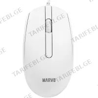 მაუსი MARVO MS003 WH USB WIRED MOUSE