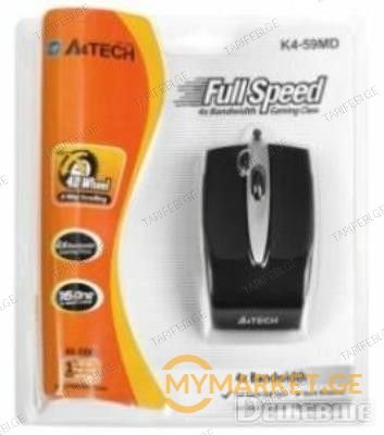 Mouse A4 Tech K4-59MD-1 USB მაუსი