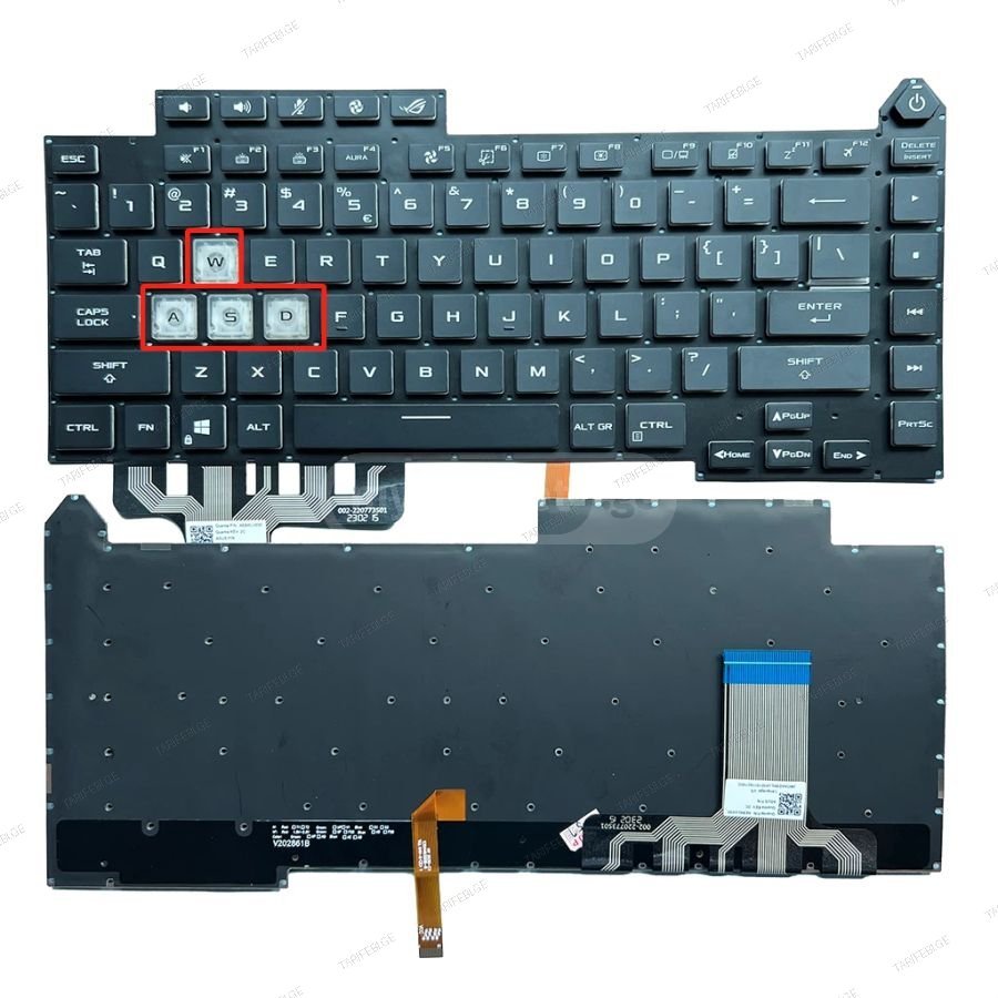 Asus ROG Strix Scar 15 G533 G533ZM G513 G513Q keyboard ARGB