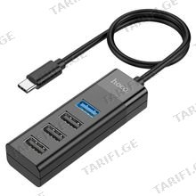 hoco HB25 Type-C to USB ჰაბი