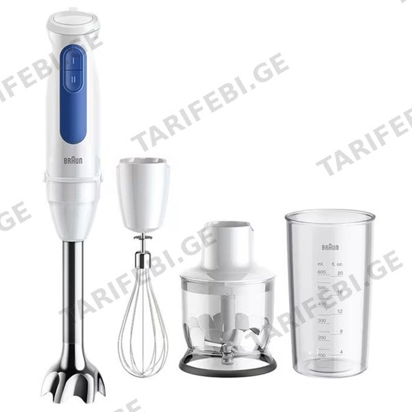 ხელის ბლენდერი Braun MQ30202MWH MultiQuick 3