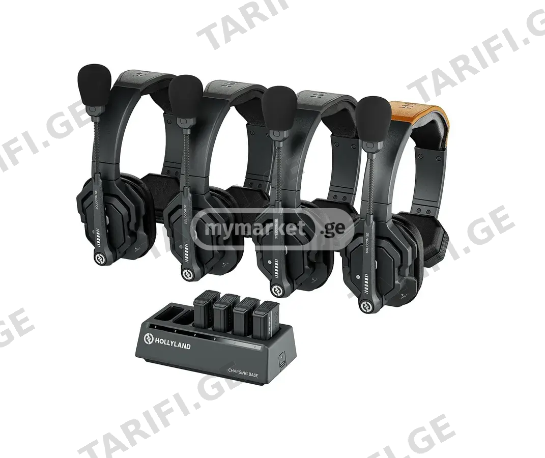 Hollyland Solidcom 4 SE Intercom System რადიო სისტემა
