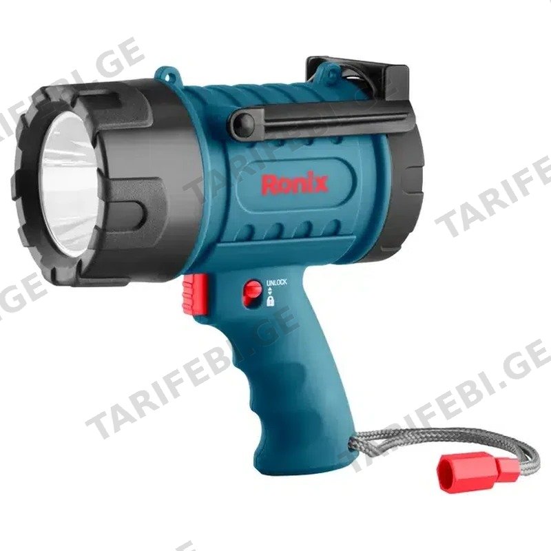 დატენვადი პროჟექტორი RONIX RH-4234 1500LM წყალგაუმტარი