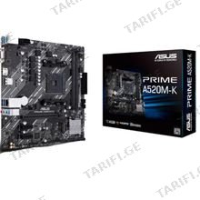 ASUS PRIME A520M-K AM4 SOCKET DDR4 დედა დაფა