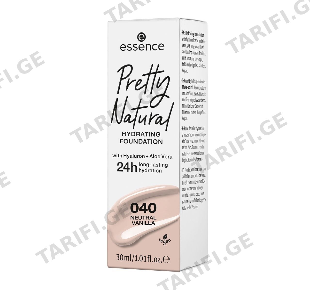 ტონალური კრემი pretty natural 040 7359 ესენსი - Essence