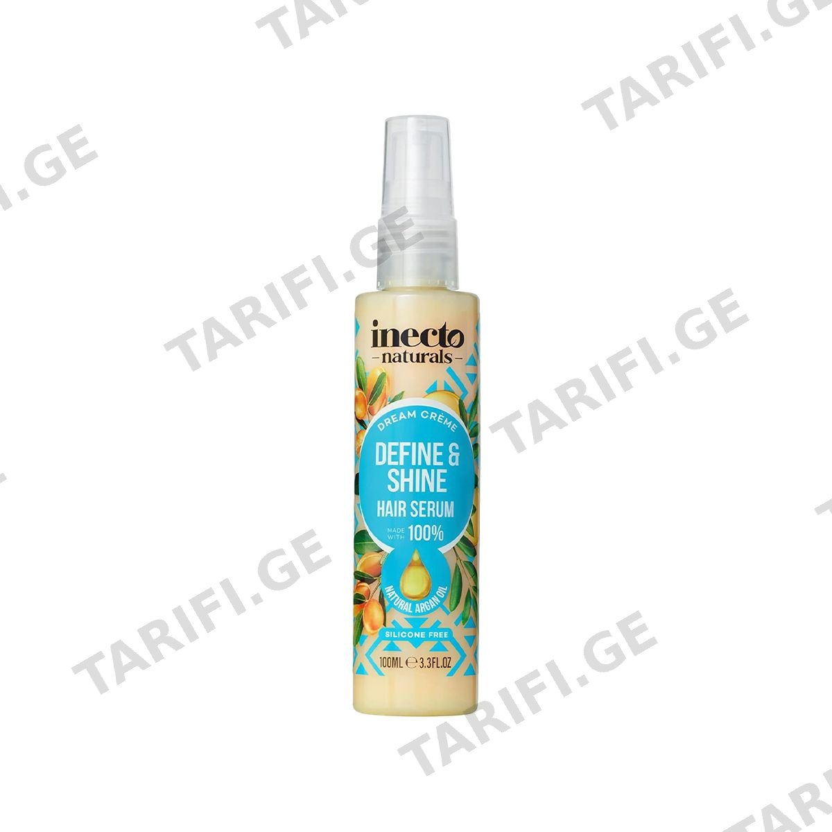 არგანის თმის შრატი 100 მლ 8309 ინექტო - Inecto Naturals