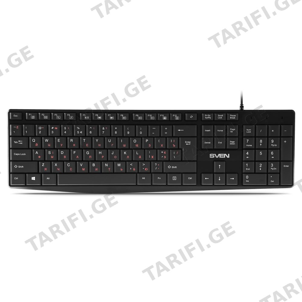 კლავიატურა Sven KB-S305 black