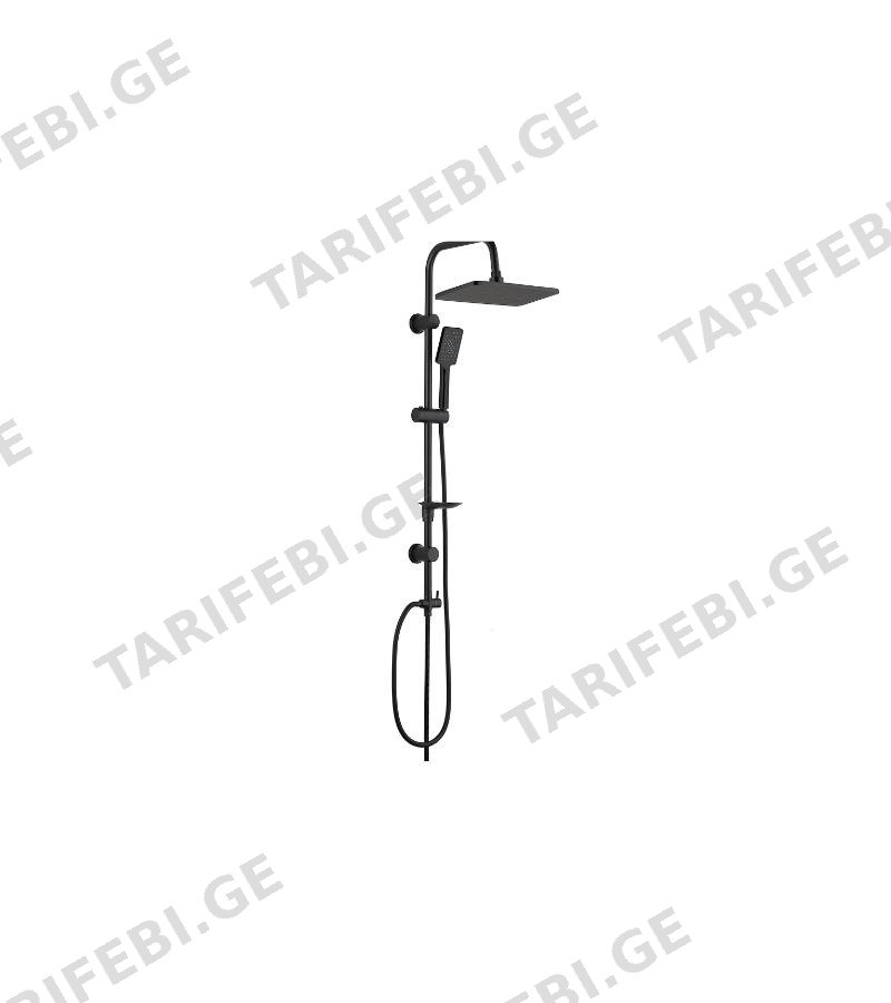დუშის კომპლექტი NORMA TS400 შავი D.120.4.SC მწარ. DUXXA