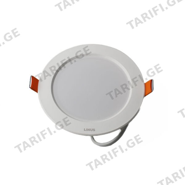 სანათი LINUS PC downlight 10W 3000K