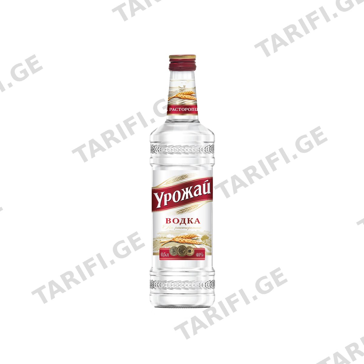 არაყი "უროჟაი" 40% 0,5 ლ