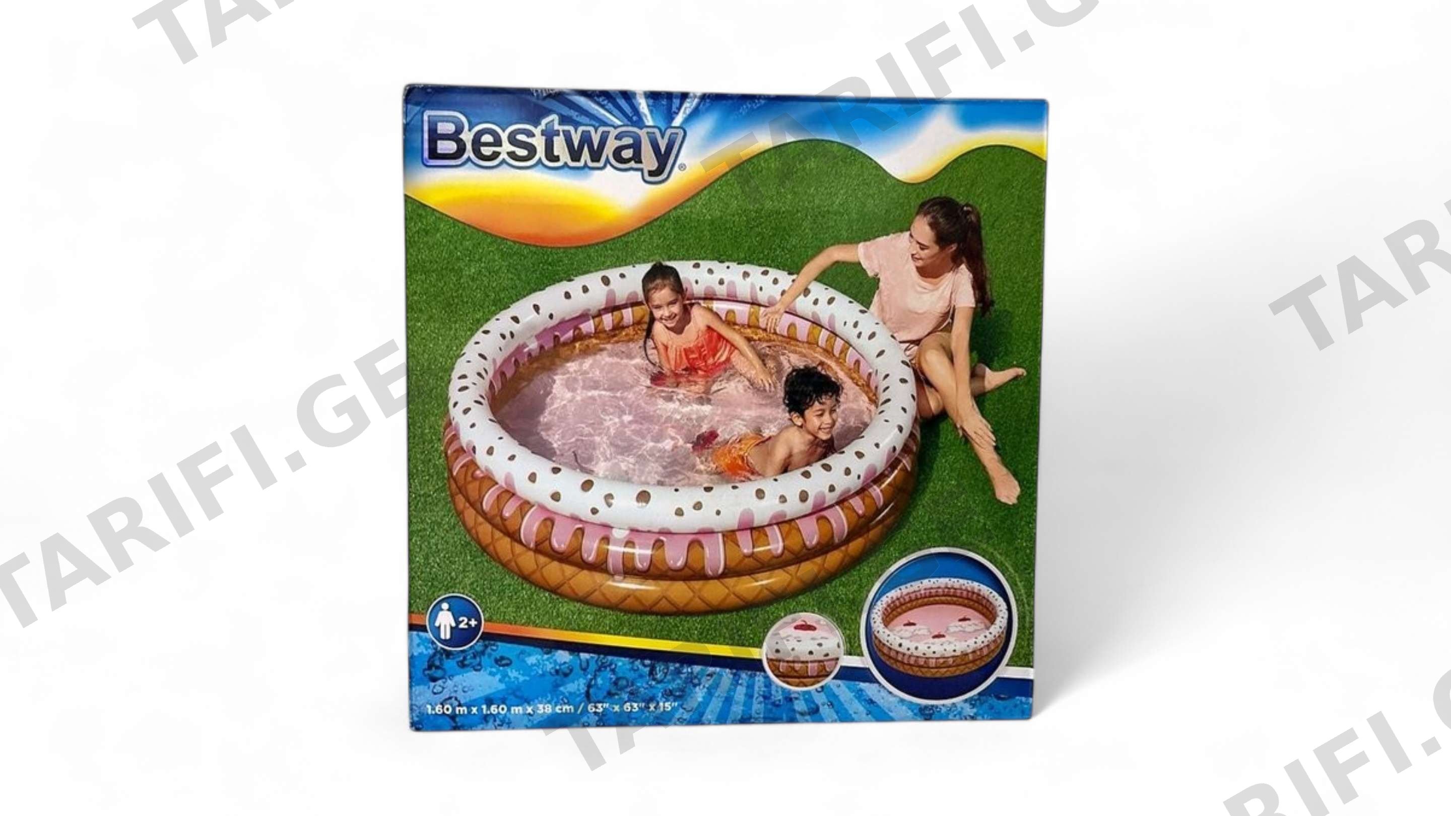 Bestway გასაბერი აუზი დონატი