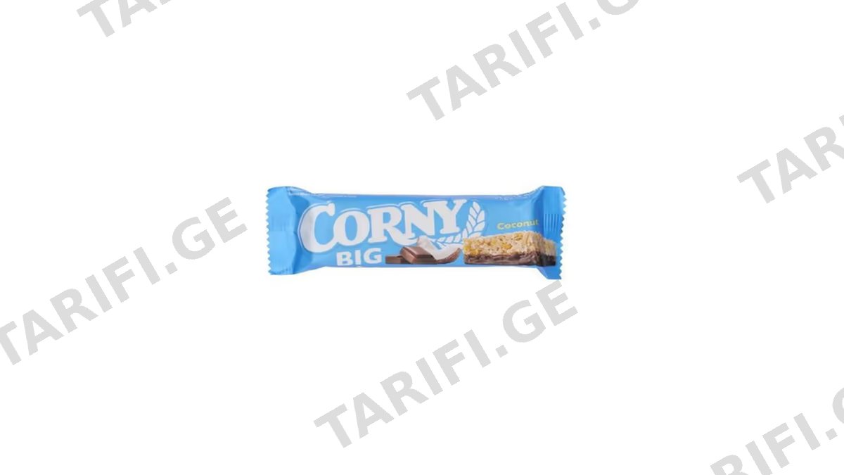 CORNY BIG მარცვ. ბატონ ქოქოსით-50გრ