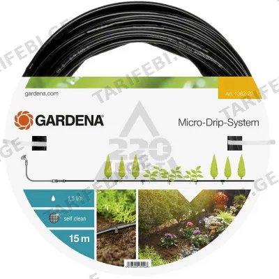 შლანგი წვეთოვანი სისტემისთვის GARDENA SUPPLY PIPE 4.6 MM (3/16"), 50 M