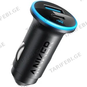 Anker 323 Car Charger 52.5 W Black A2735G11