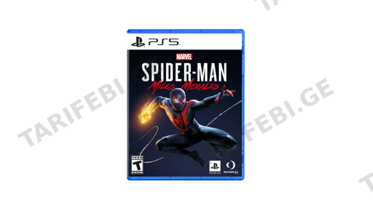 Sony PS5 Game Spider-Man Miles Morales