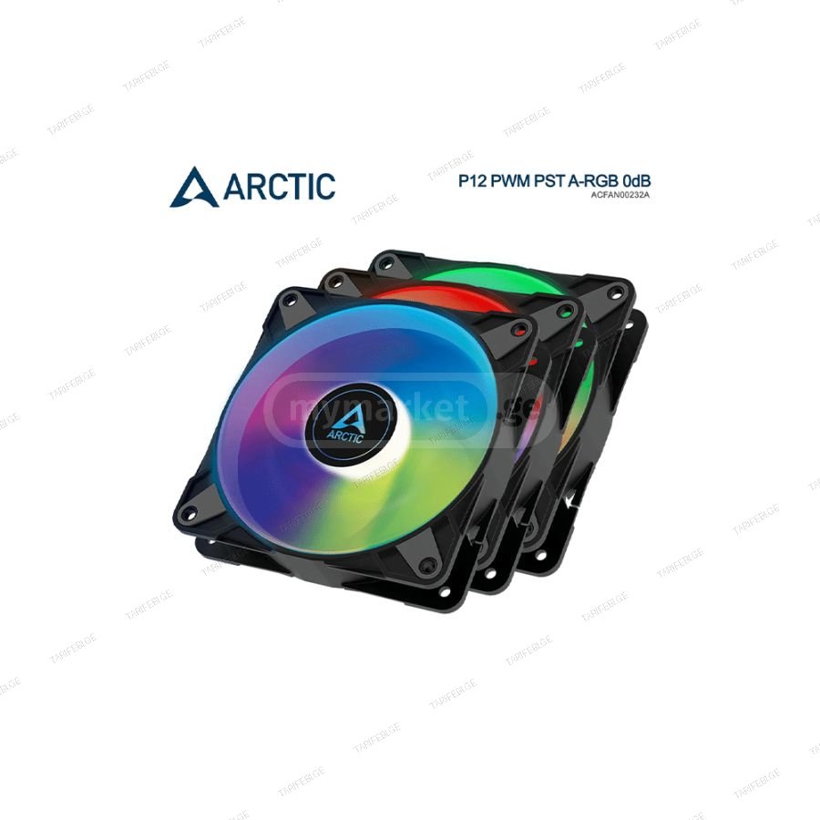 Arctic P12 PWM PST A-RGB 0dB (3 PCS Value Pack)