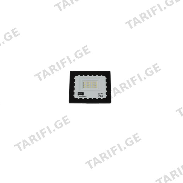 LED პროჟექტორი mini flood light 6500K (1018-14-DOB-20W)