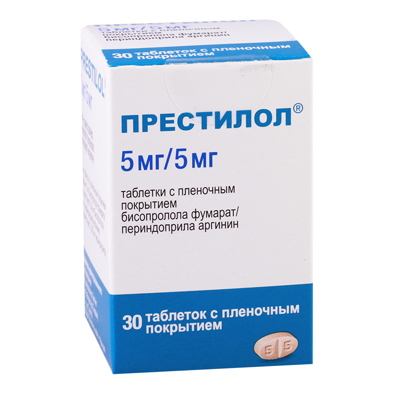 პრესტილოლი 5/5მგ #30ტ