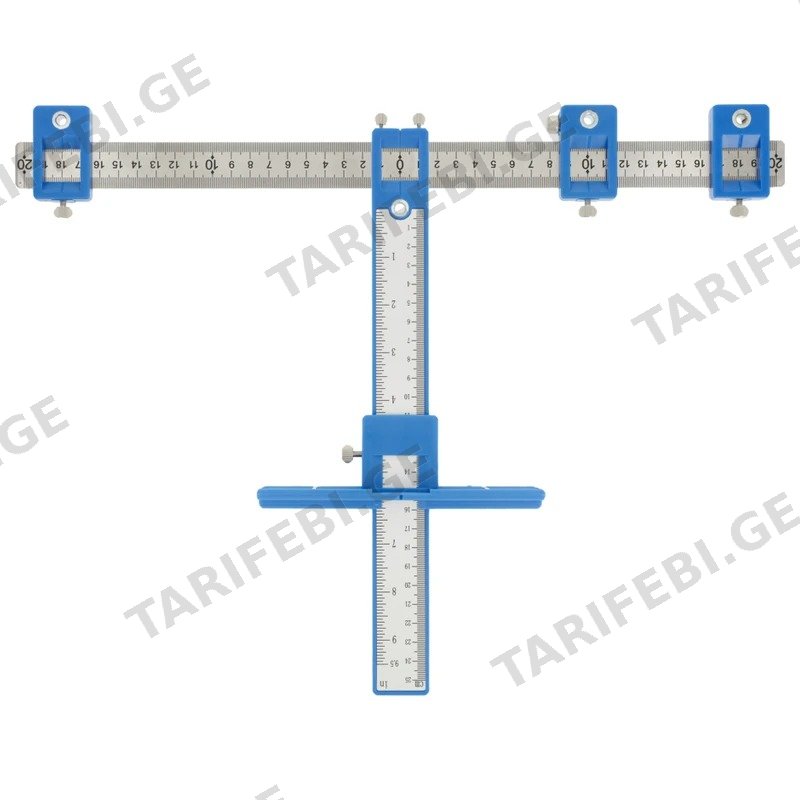 ნასვრეტის მოსანიშნი შაბლონი HOGERT HT4M219 250 მმ