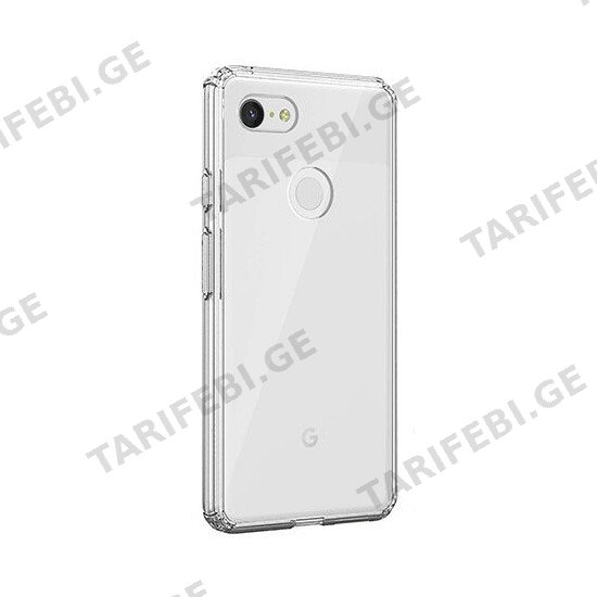 ტელეფონის ჩასადები Ovose UltraSlim Case Unique Skid Series Google 3 XL Transparent