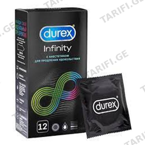 დურექსი - პრეზერვატივი 'Infinity ' #12 6036/0328 Durex - condom 'Infinity ' 6036/0328 #12