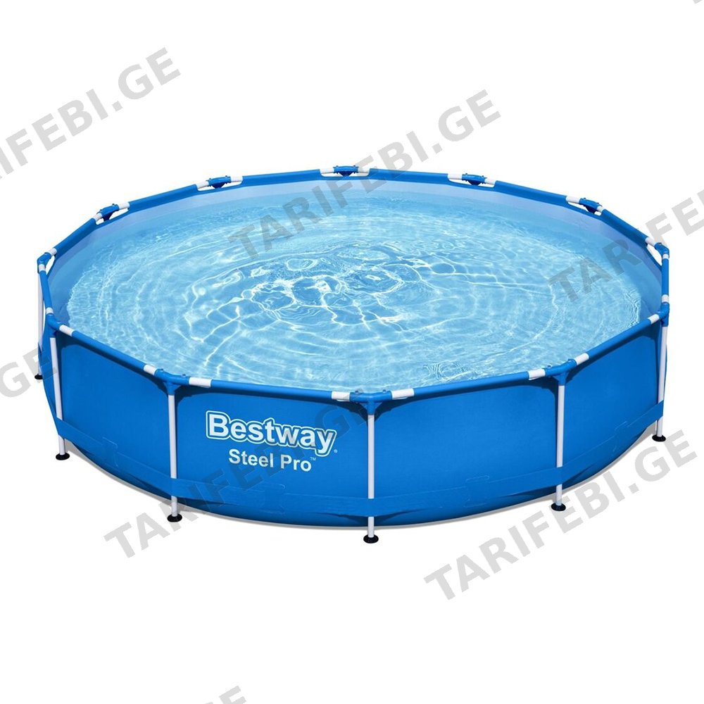 კარკასული მრგვალი აუზი Bestway 366x76 სმ 6473 ლ