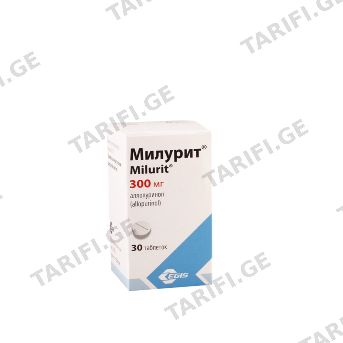 მილურიტი ტაბ.300მგ.N30