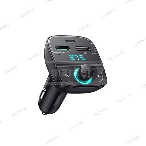 მანქანის FM მოდულატორი - Ugreen CD229 Bluetooth Car Charger