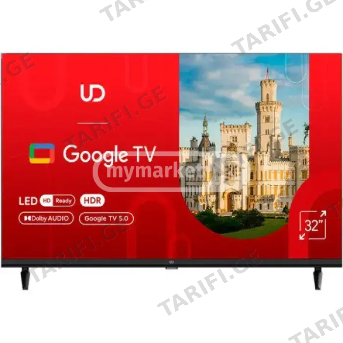 ტელევიზორი - UDTV 32GHC5210 / 32" (81სმ) / Smart Tv