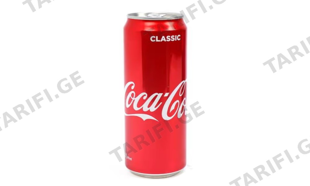 კოკა კოლა 0.33 ლ