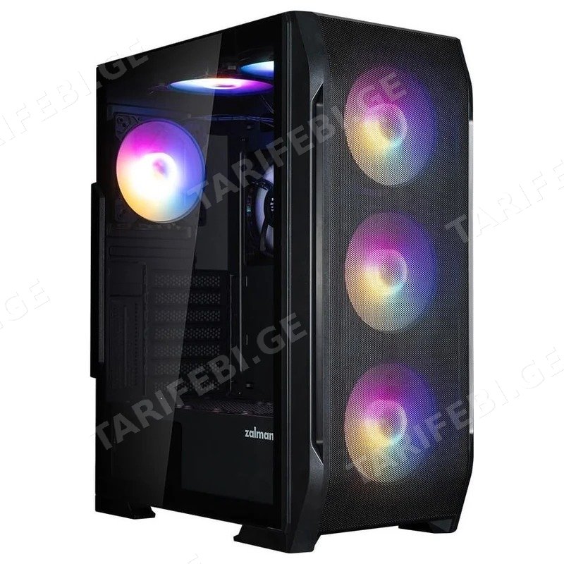 კომპიუტერის ქეისი MID TOWER ZALMAN N7 PLUS V2 შავი