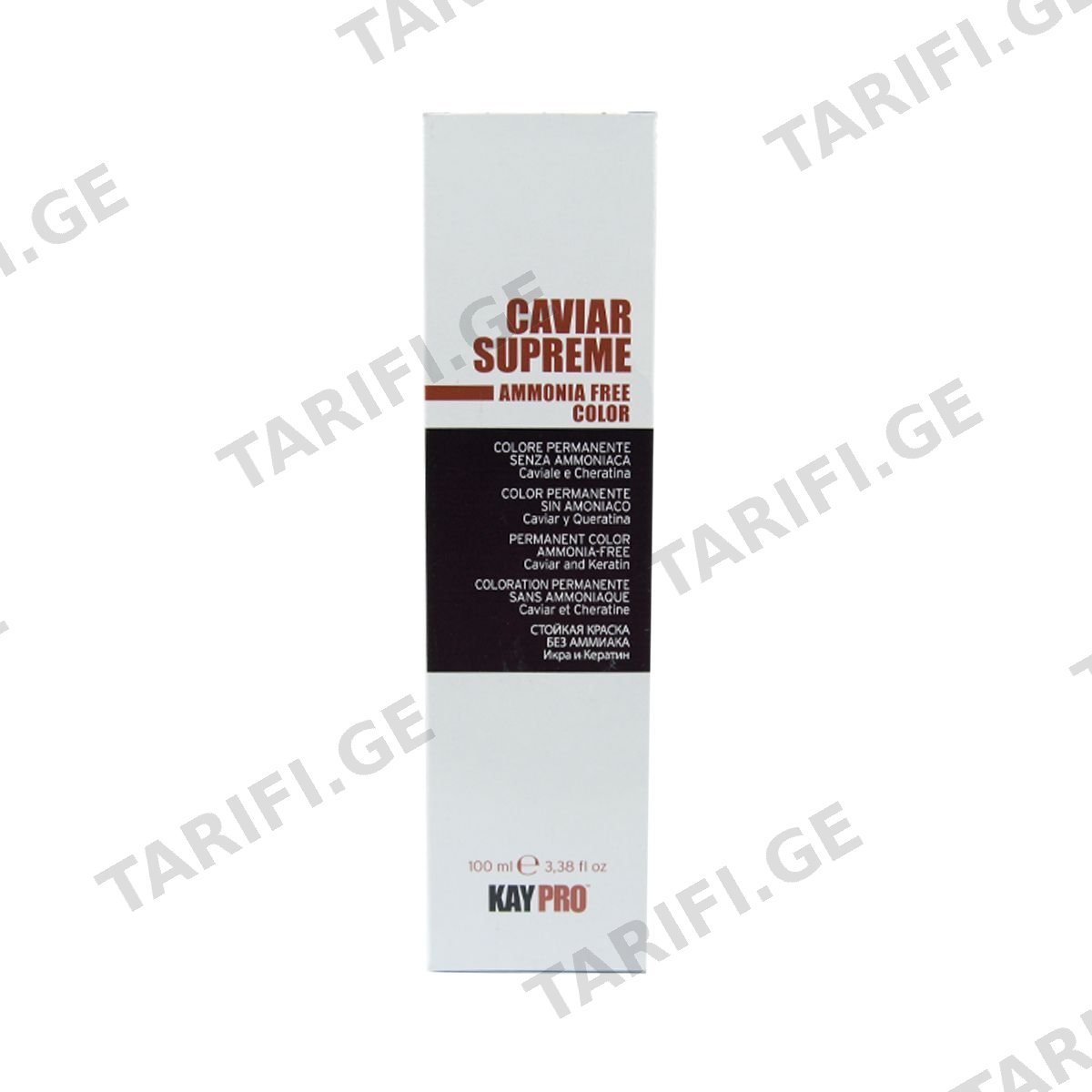 თმის საღებავი Caviar Supreme 7.44 3938 კეიპრო - Kaypro