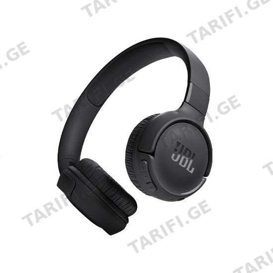 ყურსასმენი JBL TUNE 520BT BLACK JBLT520BTBLKEU