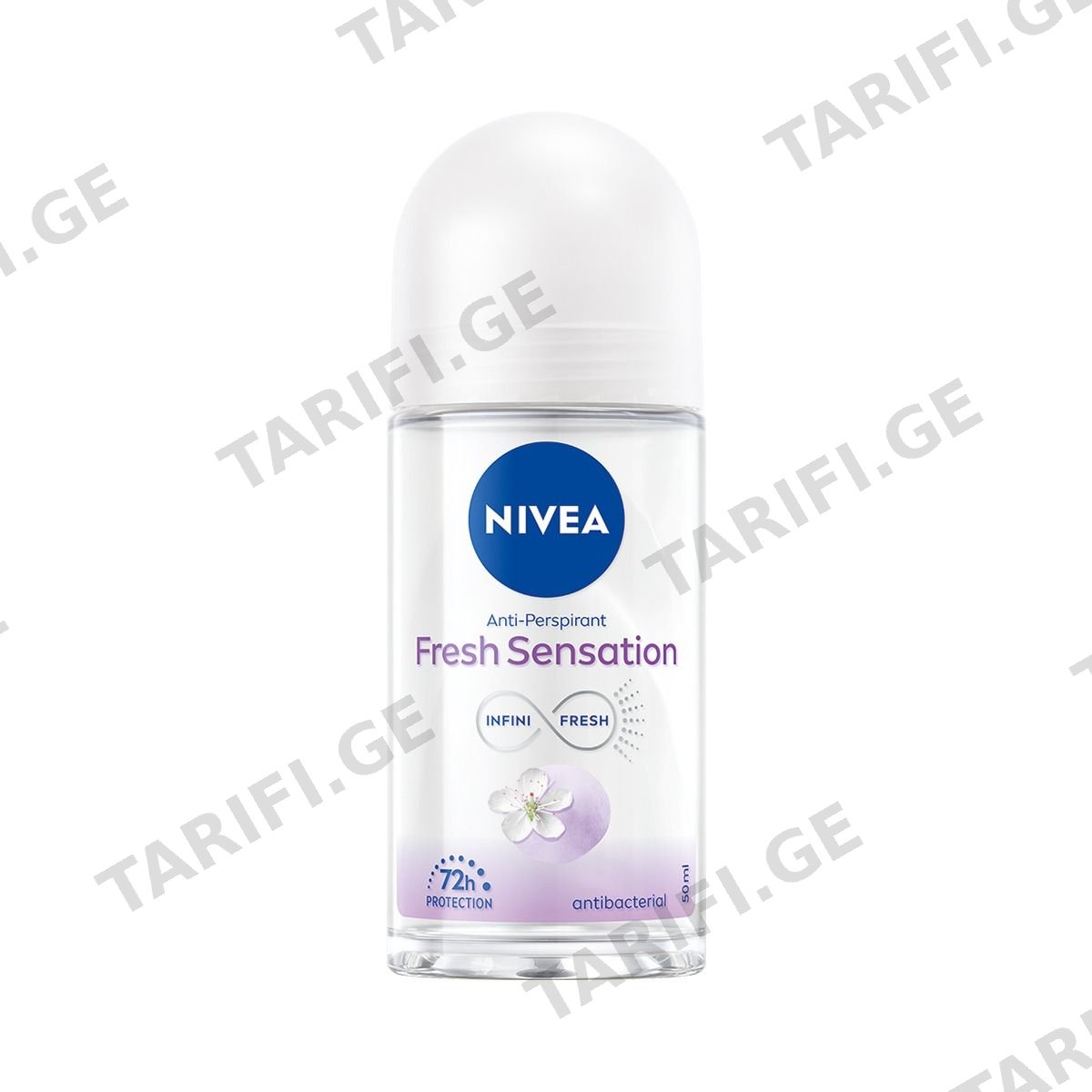 ბურთულიანი დეოდორანტი ქალის Fresh Sensation 50 მლ 9546 ნივეა - Nivea