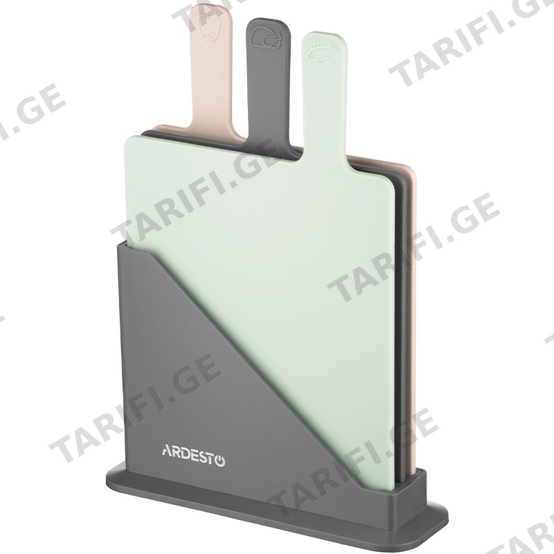 საჭრელი დაფების ნაკრები ARDESTO AR1403GB CUTTING BOARDS SET (3 ც)
