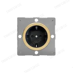 როზეტი Varilight EG5FBV Schuko დამიწებით