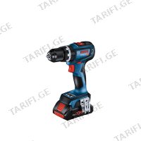 (18V) ბურღი-ხრახნდამჭერი დარტყმითი BOSCH GSB 18V-90 C