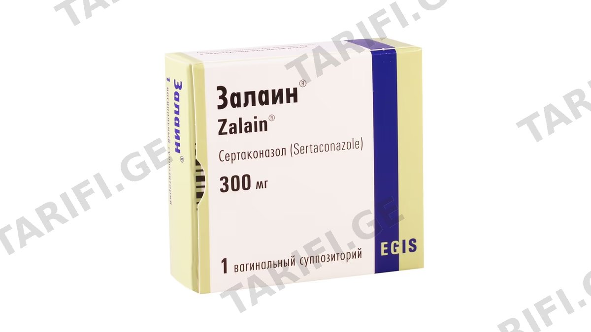 ზალაინი ვაგინ.სუპოზ.300მგ.N1
