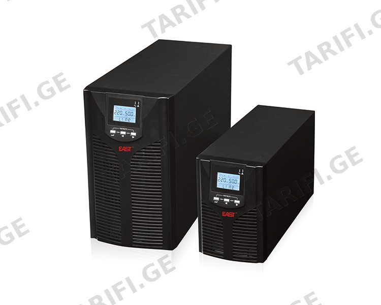 უწყვეტი კვების წყარო EAST EA901H 1KVA/900W Online UPS Tower Without Battery