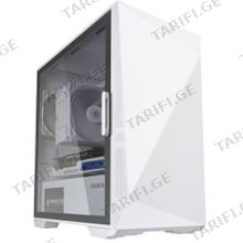 Zalman Z1ICEBERGWH Z1 ICEBERG Mid Tower კომპიუტერის ქეისი