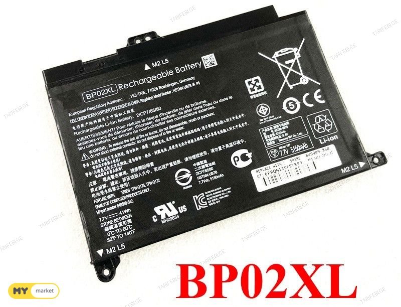 HP BP02 BP02XL battery