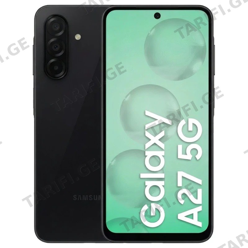 მობილური ტელეფონი SAMSUNG GALAXY A27 8GB/256GB 5G DUOS შავი