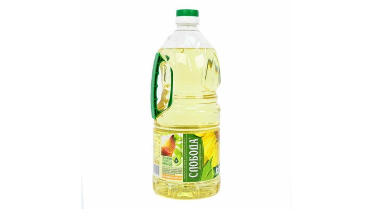 სლობოდა მზესუმზირის ზეთი 1.8 ლ/4600699514152